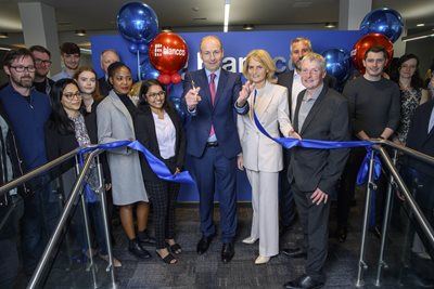 Taoiseach cuts ribbon at newly launched Blancco office in Cork City Centre