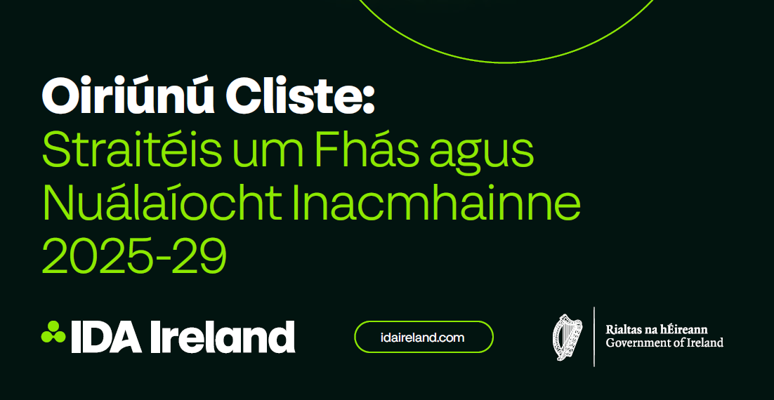 Oiriúnú Cliste: Straitéis um Fhás agus Nuálaíocht Inacmhainne 2025-29